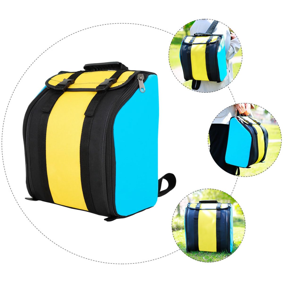 8 Bajos Bolsa para Acordeón de 22 Teclas, Mochila