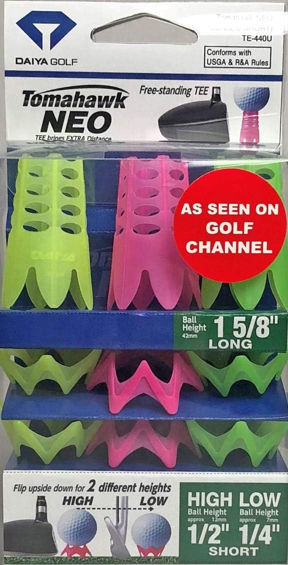 ダイヤゴルフ(DAIYA GOLF) Tomahawk NEO Tee's"As seen on the Channel's Fix"