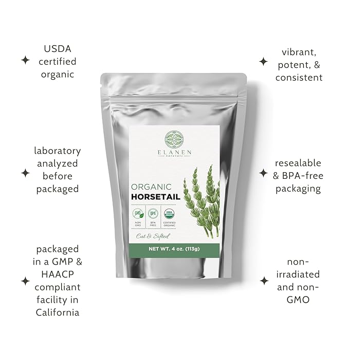 Té de Cola de Caballo Orgánico 4 oz (113g) en Hebras miniatura 4