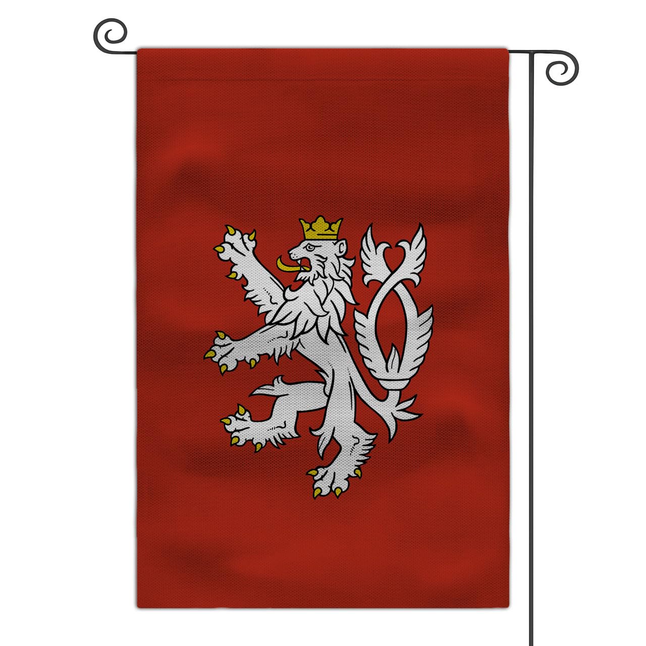 Medieval Coat of Arms Garden Flag 12x18 Double Sided Yard Outdoor Flag (Kingdom of Bohemia) — image 1