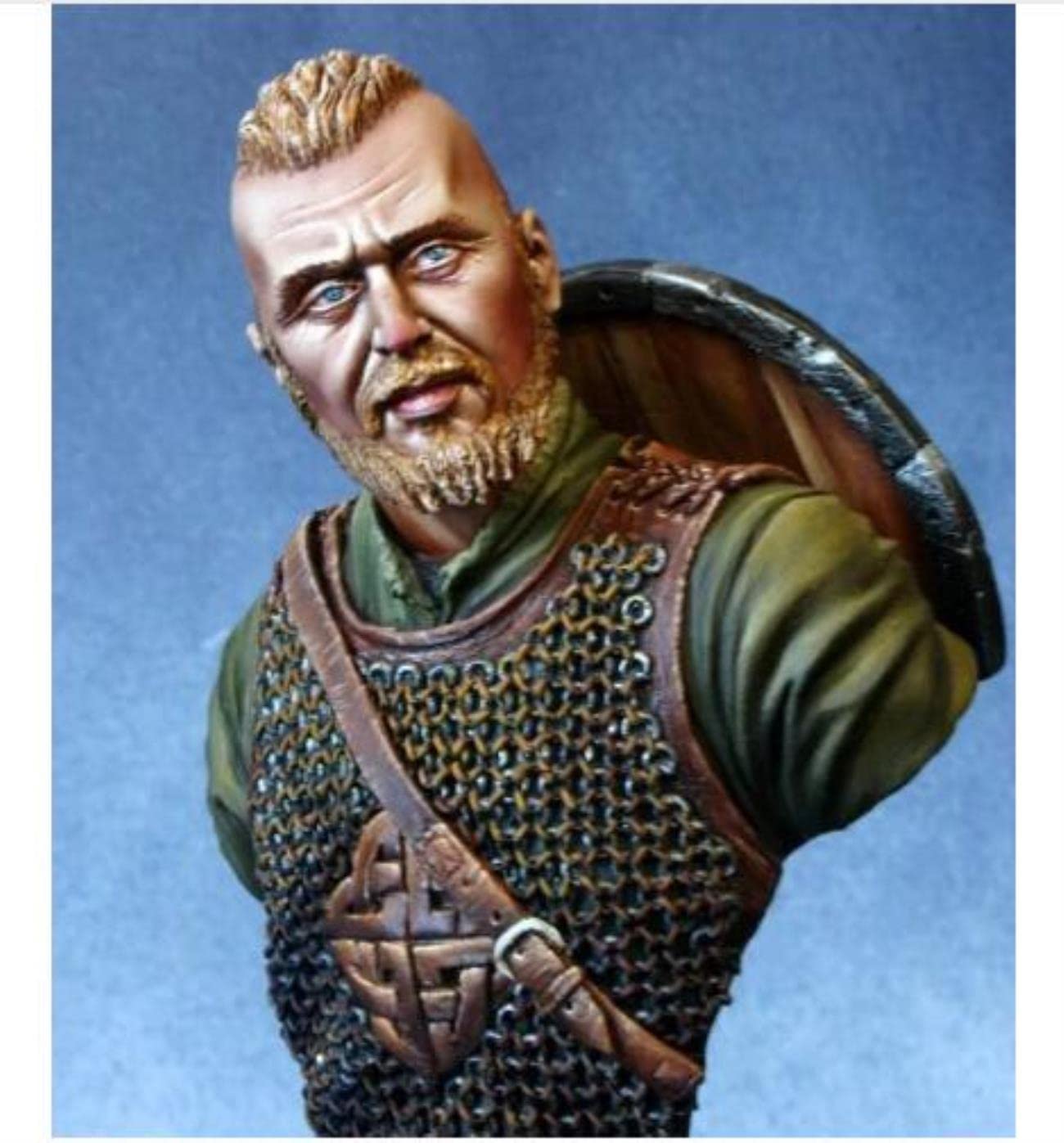 1/10 Buste Viking Figurine Ancienne Figurine Buste Figurine Historique Kit de résine Non Peint Non assemblé