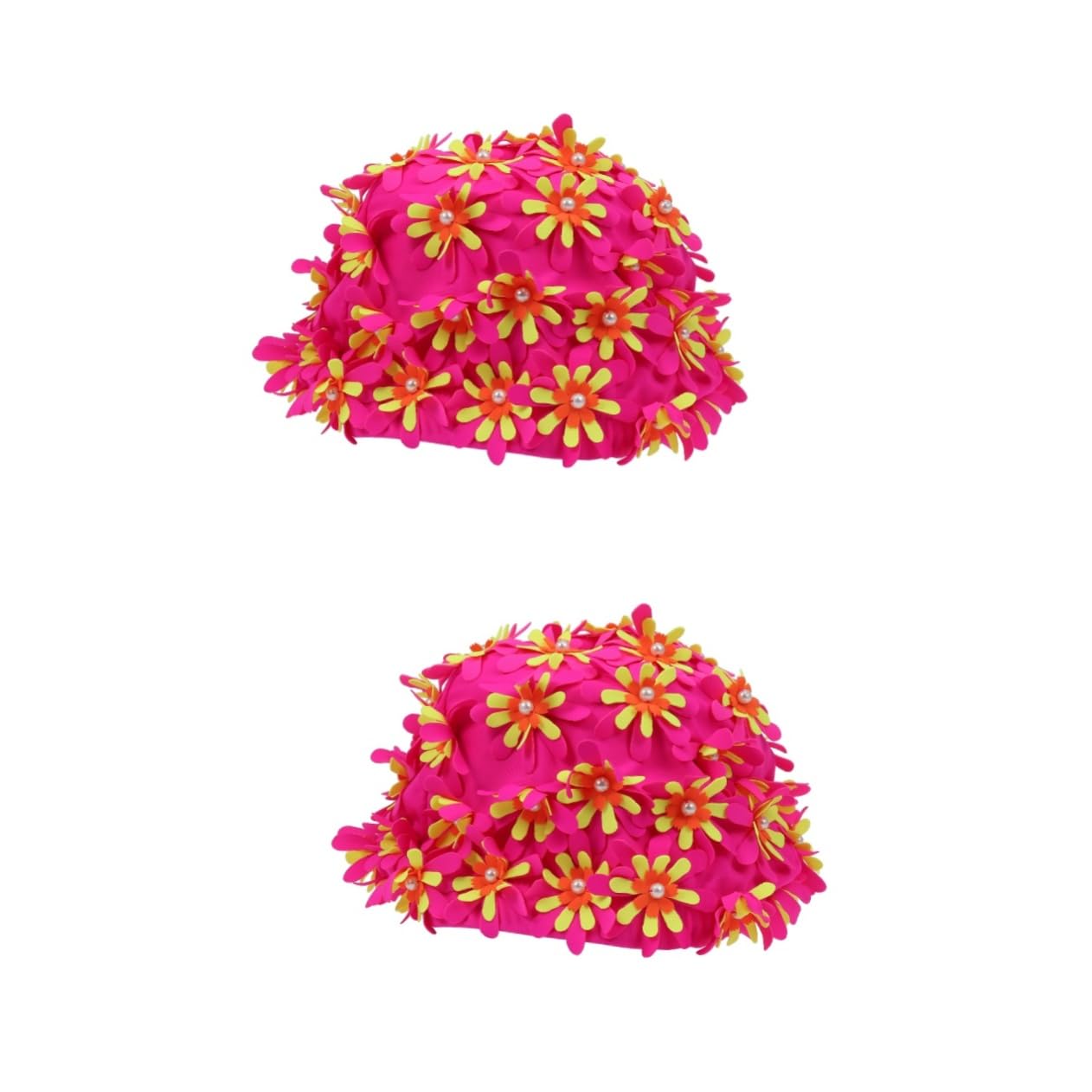 BESPORTBLE 2pezzi Cappello Design e Protezione Per Orecchie Colore Rosa Per Piscina e