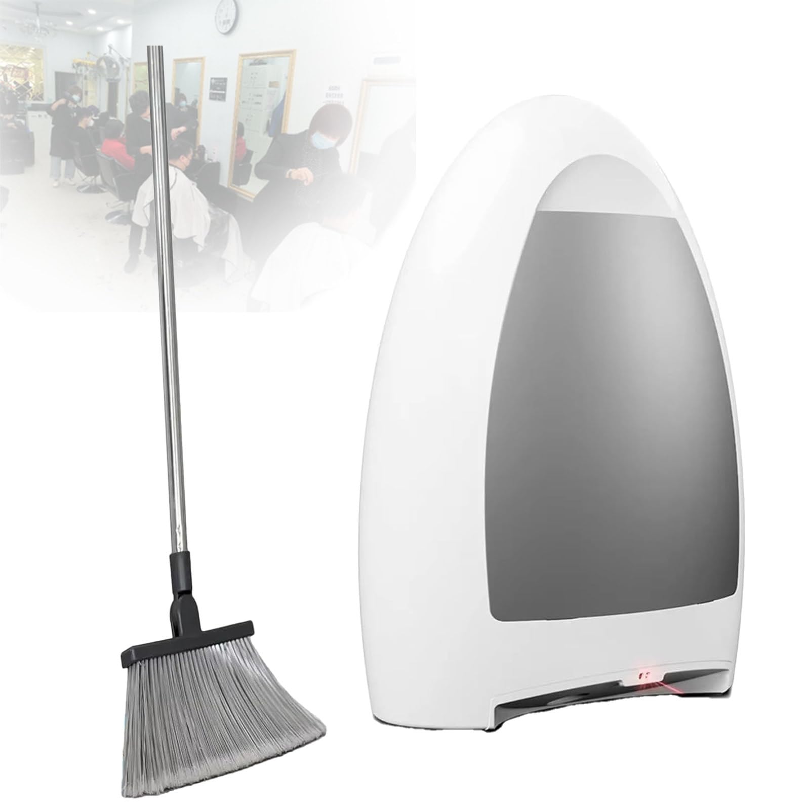 Aspirateur à cheveux 1000W à capteurs automatiques et grand bac de 3.6L