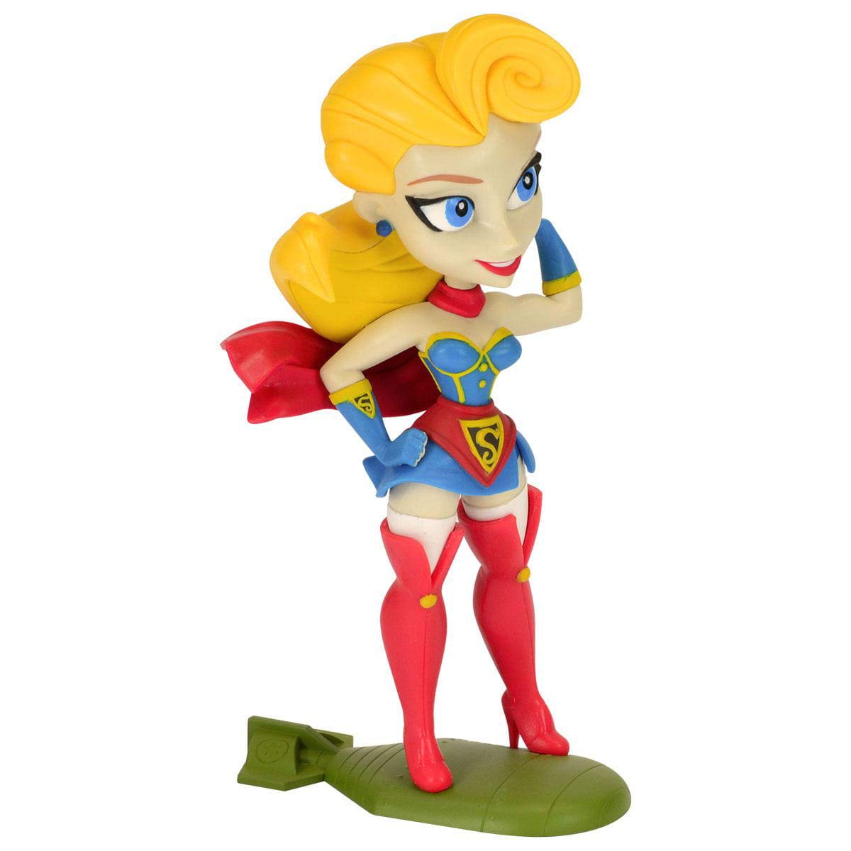Amazon.com: Cryptozoic DC Bombshells Super Girl Vinyl Statue