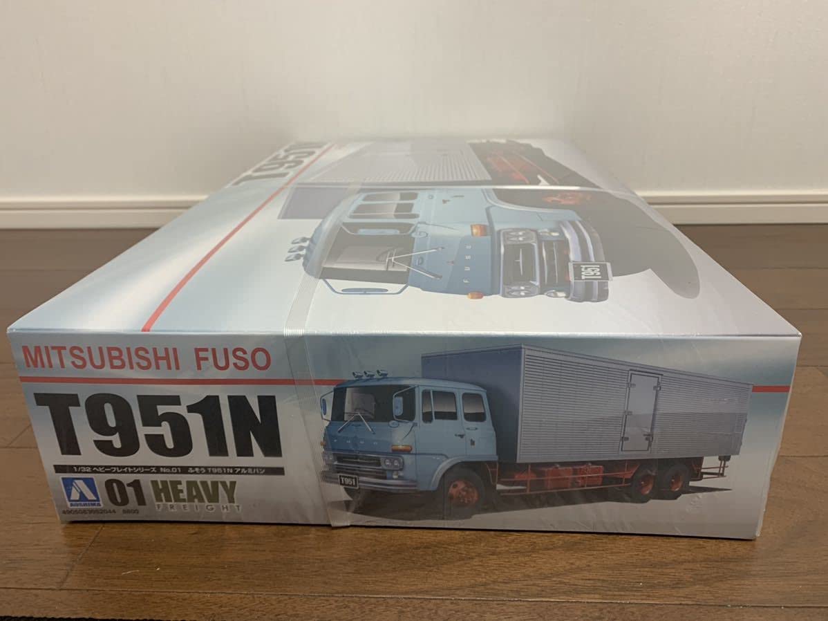 Amazon | アオシマ HEAVY FREIGHT ふそう T951N アルミバン 1/32