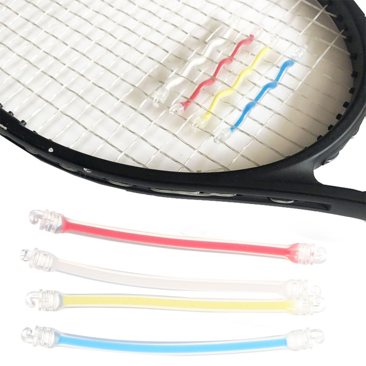 Toddmomy Amortiguador De Vibración De Tenis Absorción De para Raquetas para Jugadores De Tenis