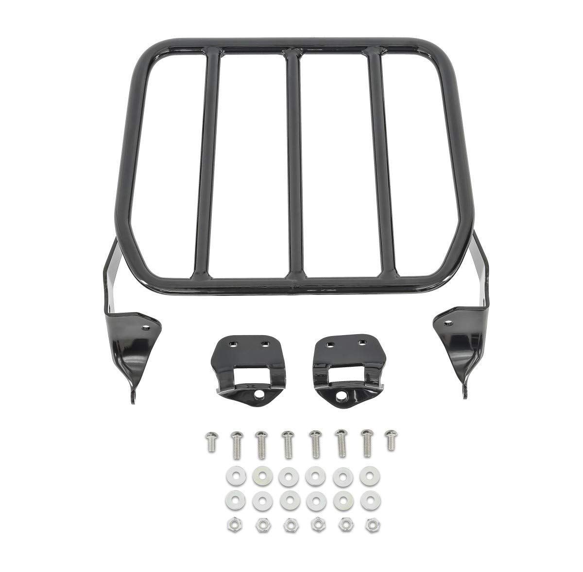 Porte Bagages p. Sissy Bar pour Harley Fat Bob / 114 18-20 Noir