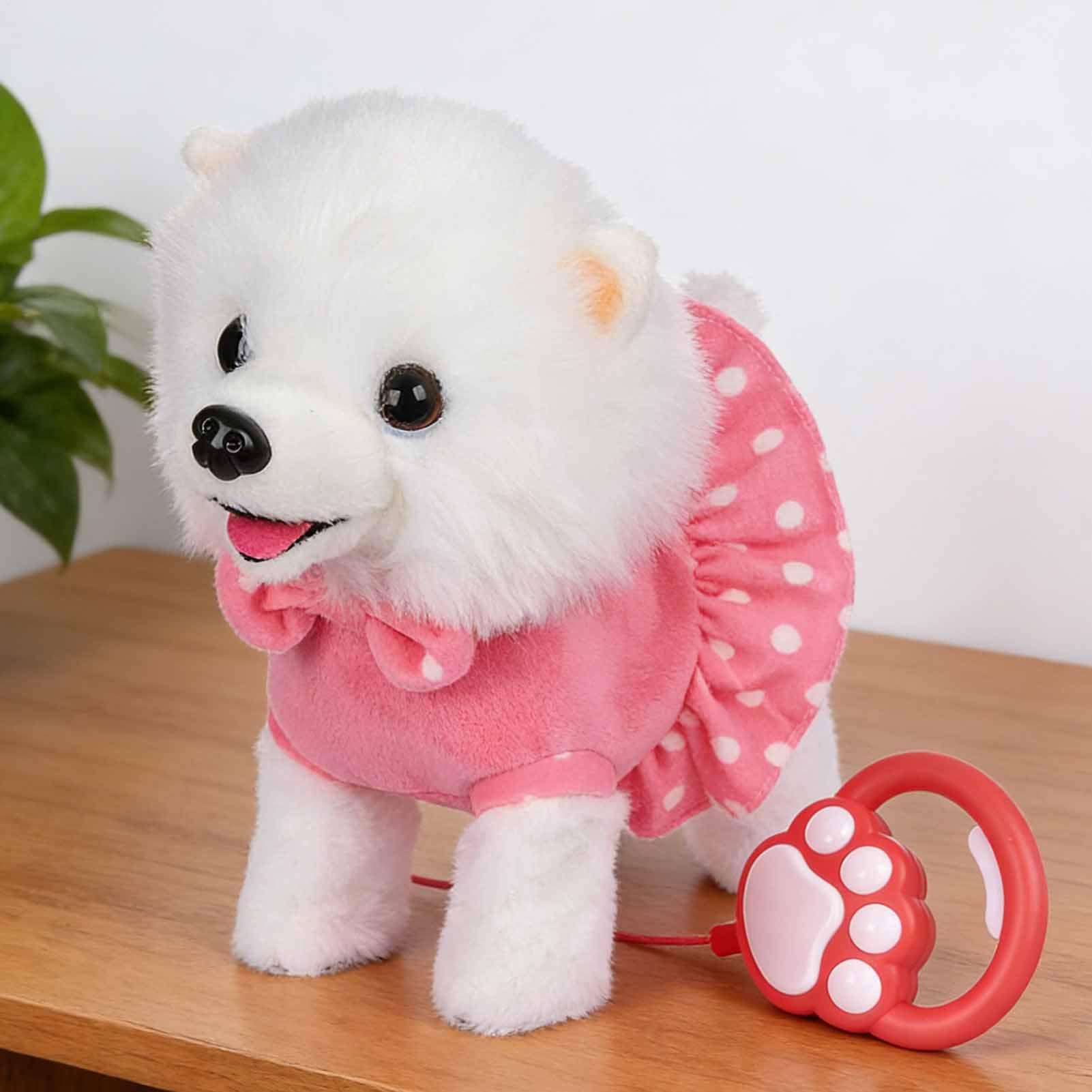 Cane Giocattolo Camminante Bambola di Peluche Elettrica Interattiva
