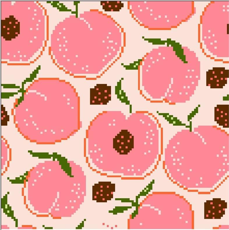Howie's Needlepoint 14CT Pre-Printed Cross Stitch Kits,Embroidery Patterns Starter Kits,Needlepoint Kits - Avocados
