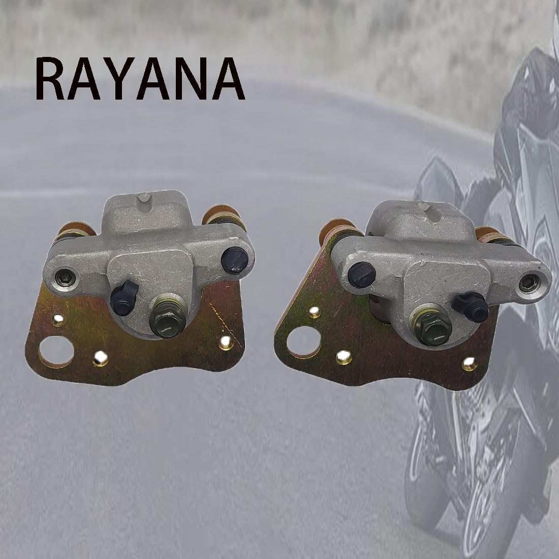 RAYANA Left Right Front Brake Calipers for Polaris Sportsman 400 450 500 570 700 800, 1911540 1911541