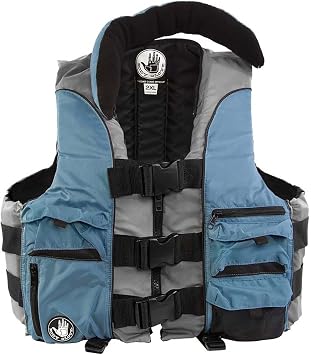 Body Glove Angler Fit Unisex Adult Life Jacket Nylon Fishing Life Jacket - Coast Guard Approved, High Mobility PFD, Lightweight Buoyancy Foam, Universal and Oversize