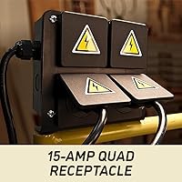 Vista 5 de Powermatic Torno de carpintería EVS de 24" x 42", 3 HP, 230V 1Ph (Modelo 4224B)