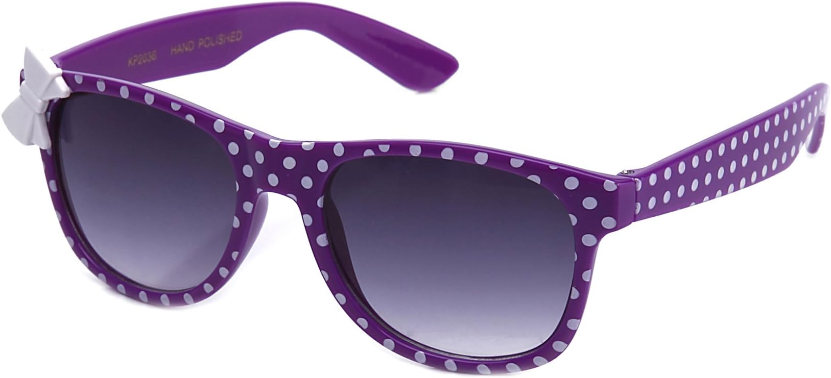 Kids Girls Plastic Polka Dot Bow Sunglasses for Girls Fashion Sunglasses for Girls