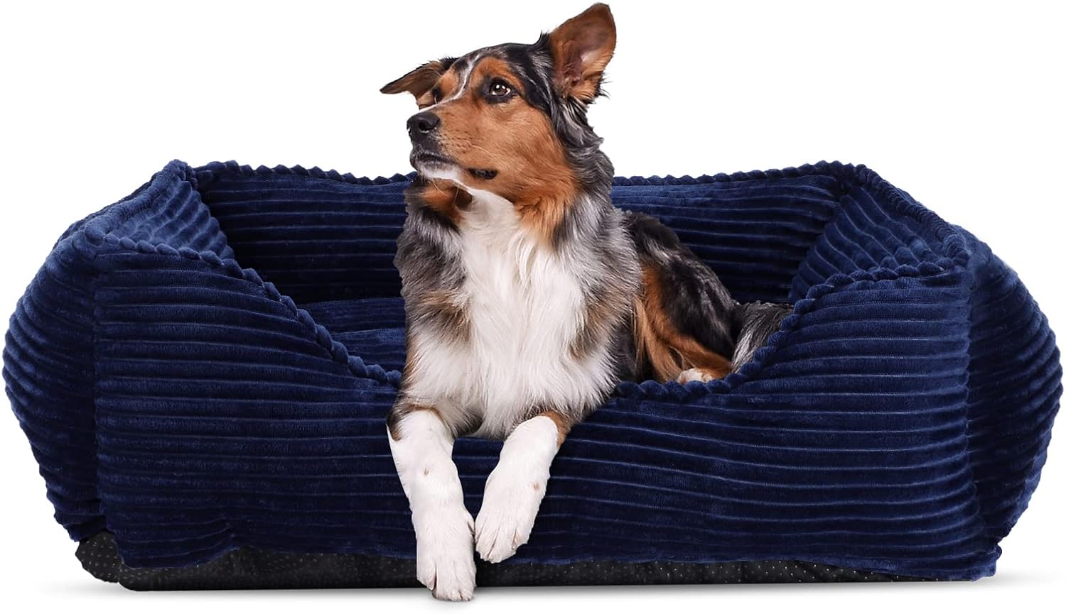 Dog Beds for Large Medium Small Dogs Durable Washable Dog Sofa Bed Cozy Rectangle Puppy Bed Calming Orthopedic Dogs Bed with Non-Slip…
