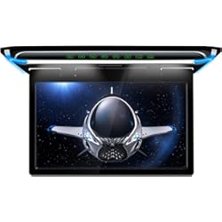 Pantalla Techo Coche 17 Pulgadas XTRONS® Pantalla TFT digital FHD ultrafina de 15.6 pulgadas, 1080P, reproductor de video para coche, monitor montado en el techo, puerto HDMI (sin DVD)