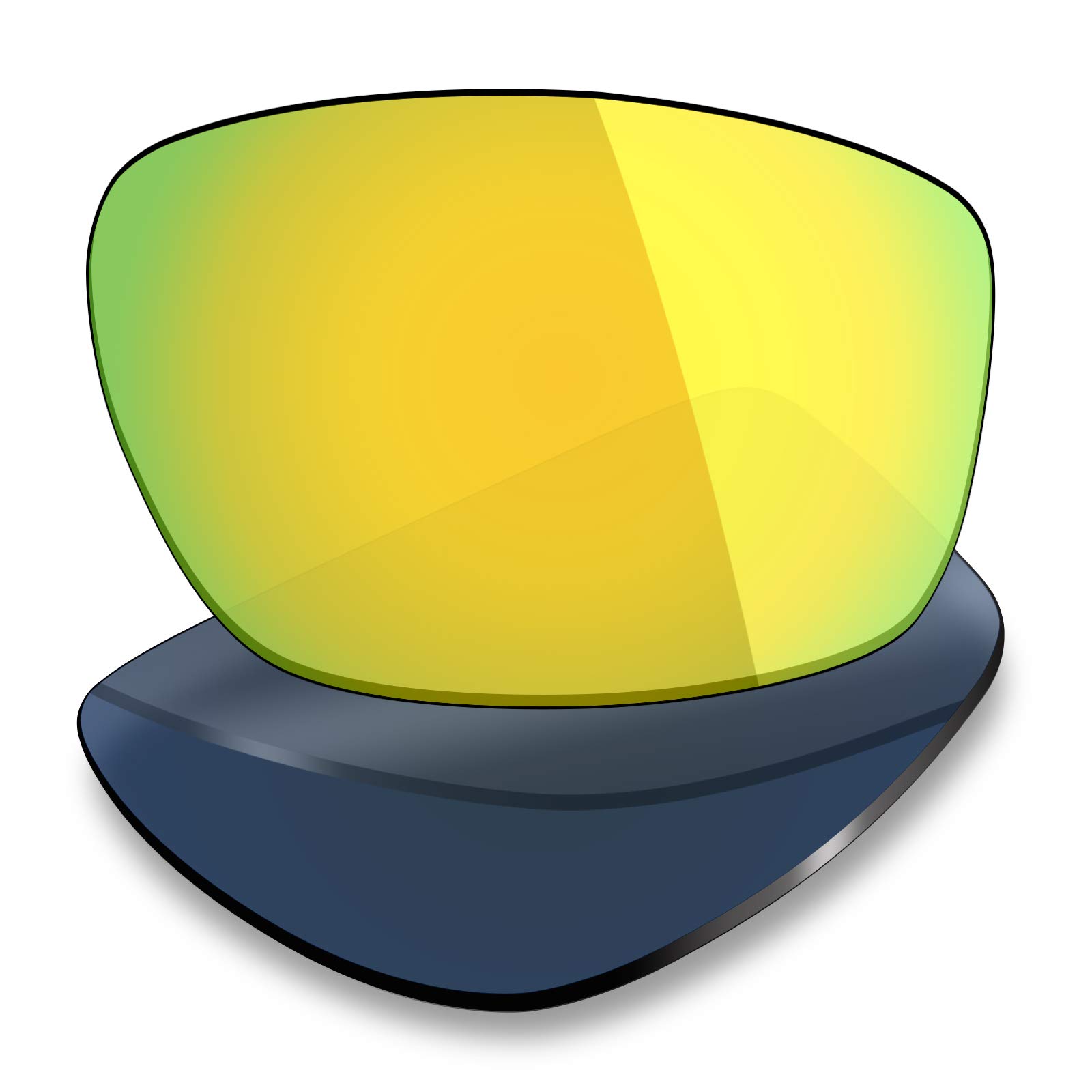 Mryok 4 Pair Polarized Replacement Lenses for Oakley Valve New 2014 Sunglass - Black IR/24K Gold/Plasma Purple/Emerald Green