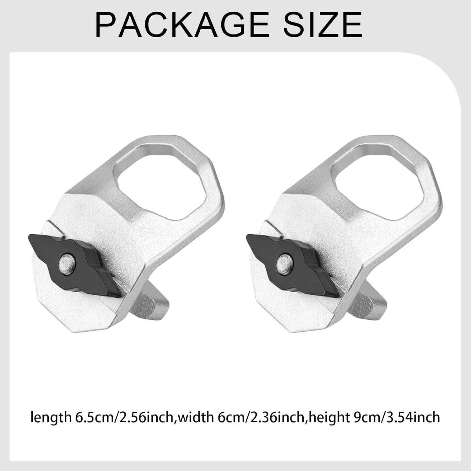 2Pcs Lock and Ride Rings Replacement for 2889620 2890894 Fits Xpedition XD 1500 Crew XP ADV Snowmobile Trailer Accessories