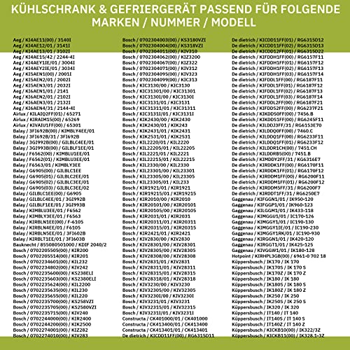 Deurscharnier inbouw compatibel met Bosch 00268699 voor koelkast 3 stuks - Afbeelding 3