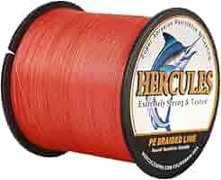 Lenza Da Pesca Intrecciata HERCULES 12 Fili - Per Acqua Dolce E Salata | 10-420 Libbre