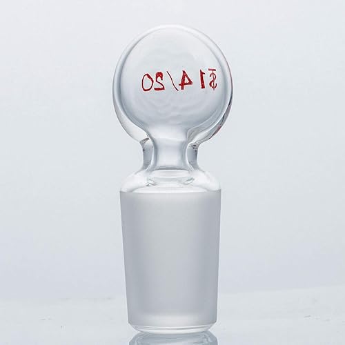 Miniatura 5 de Tapón hueco de cristal con cabeza de centavo de vidrio para junta exterior 1420, con fondo cerrado (1 uds)