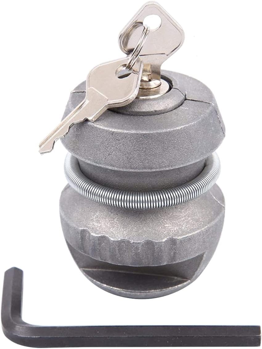 NC Universal Hitchlock Trailer Anti-Theft Trailer Hitch Coupling Lock Tow Ball Lock Caravan Lock