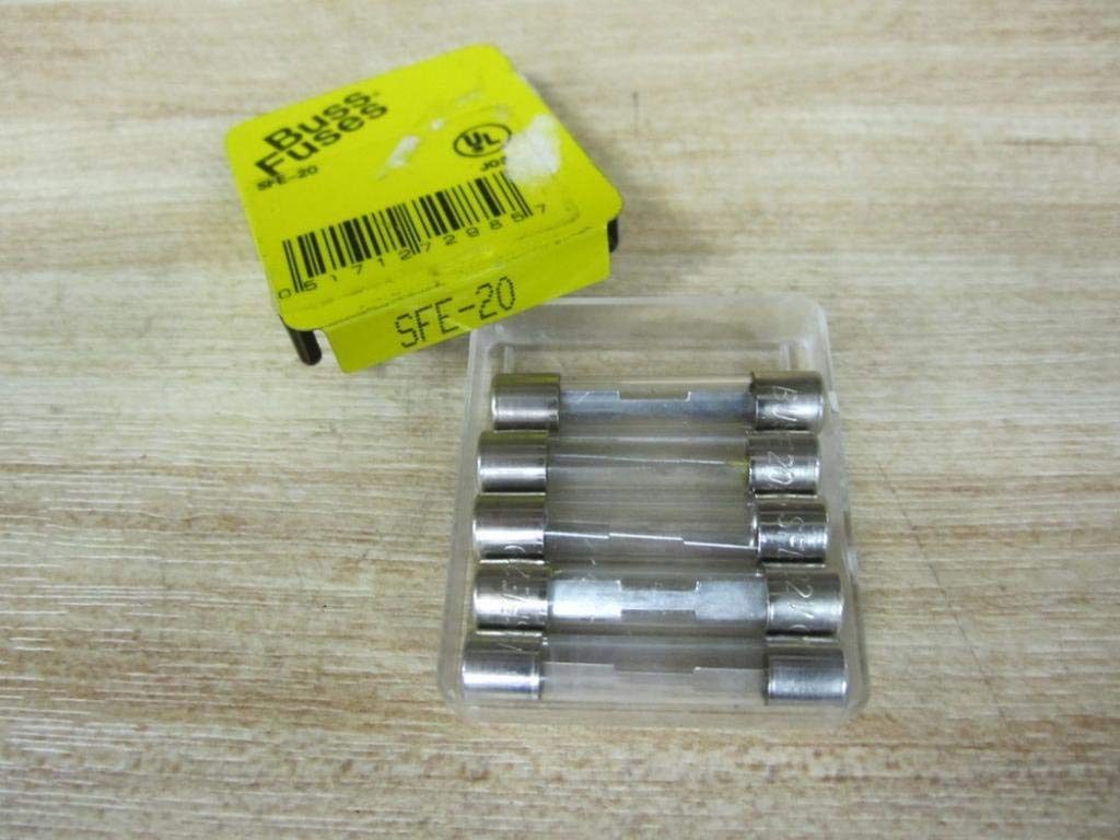 Fusible SFE-20 A Bussmann en verre 1/4x1-1/4 pour circuit auto