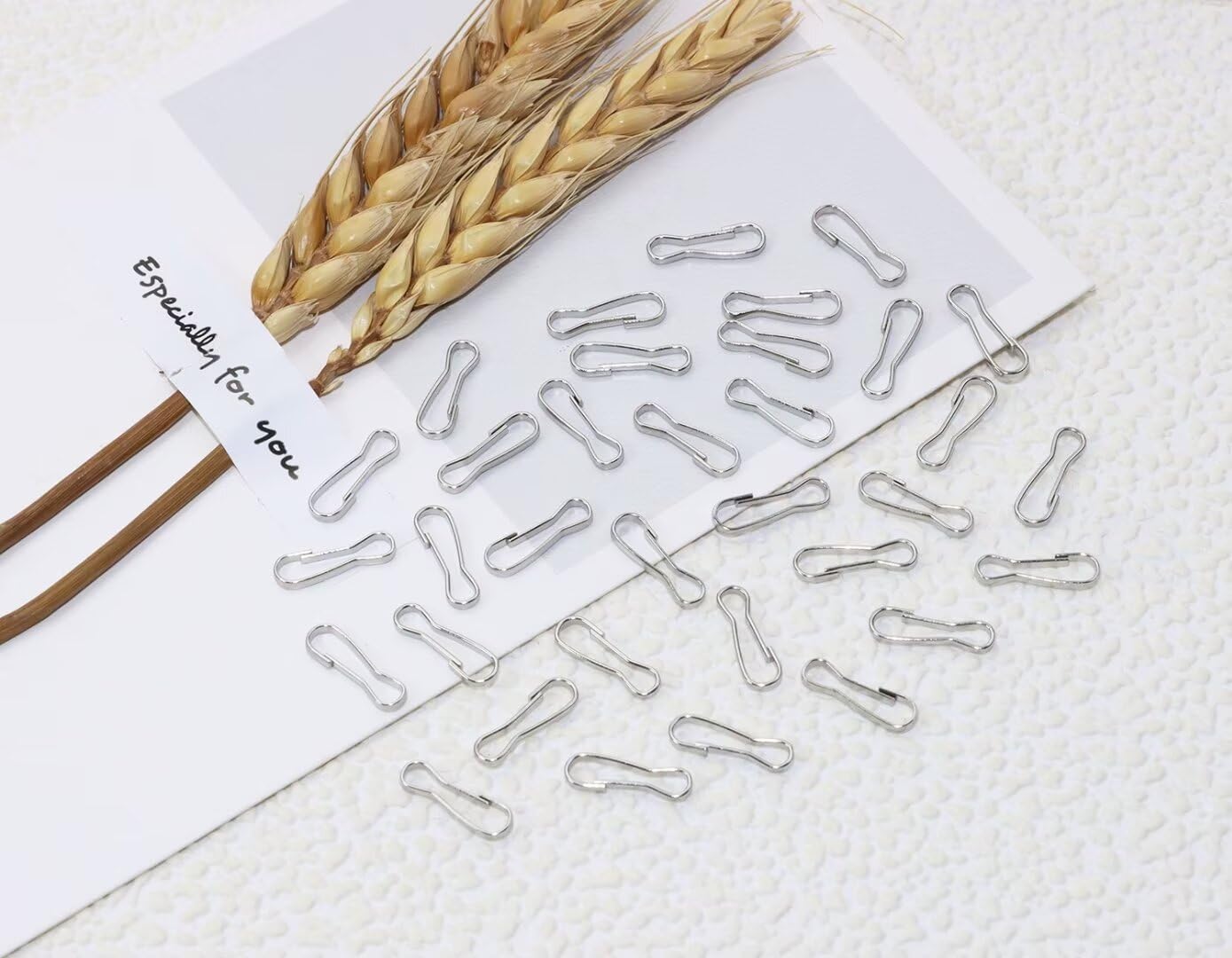 Mini Skater Small 304 Stainless Steel Sping Hooks Rust-Proof Lanyard Snap Clip Hooks for ID Badge Holder Lanyards Key Chain DIY Crafts (300, 13mm/0.51Inch) - Image 3