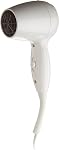 Conair 134RC 1600 Watt Wall Mount Hair Dryer, 2 Heat/ Speed settings Blow Dryer, Removable Air Filter