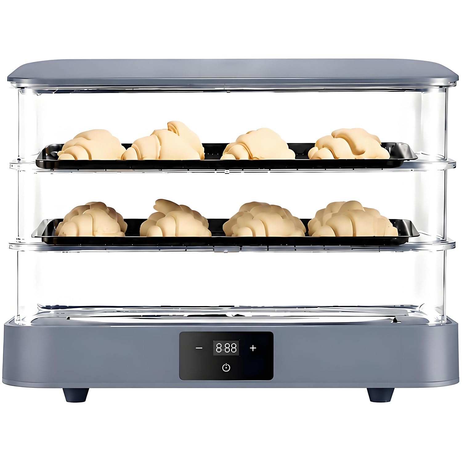 40l Scatola Lievitazione Pane,Fermentatore Digitale Pane Pizza