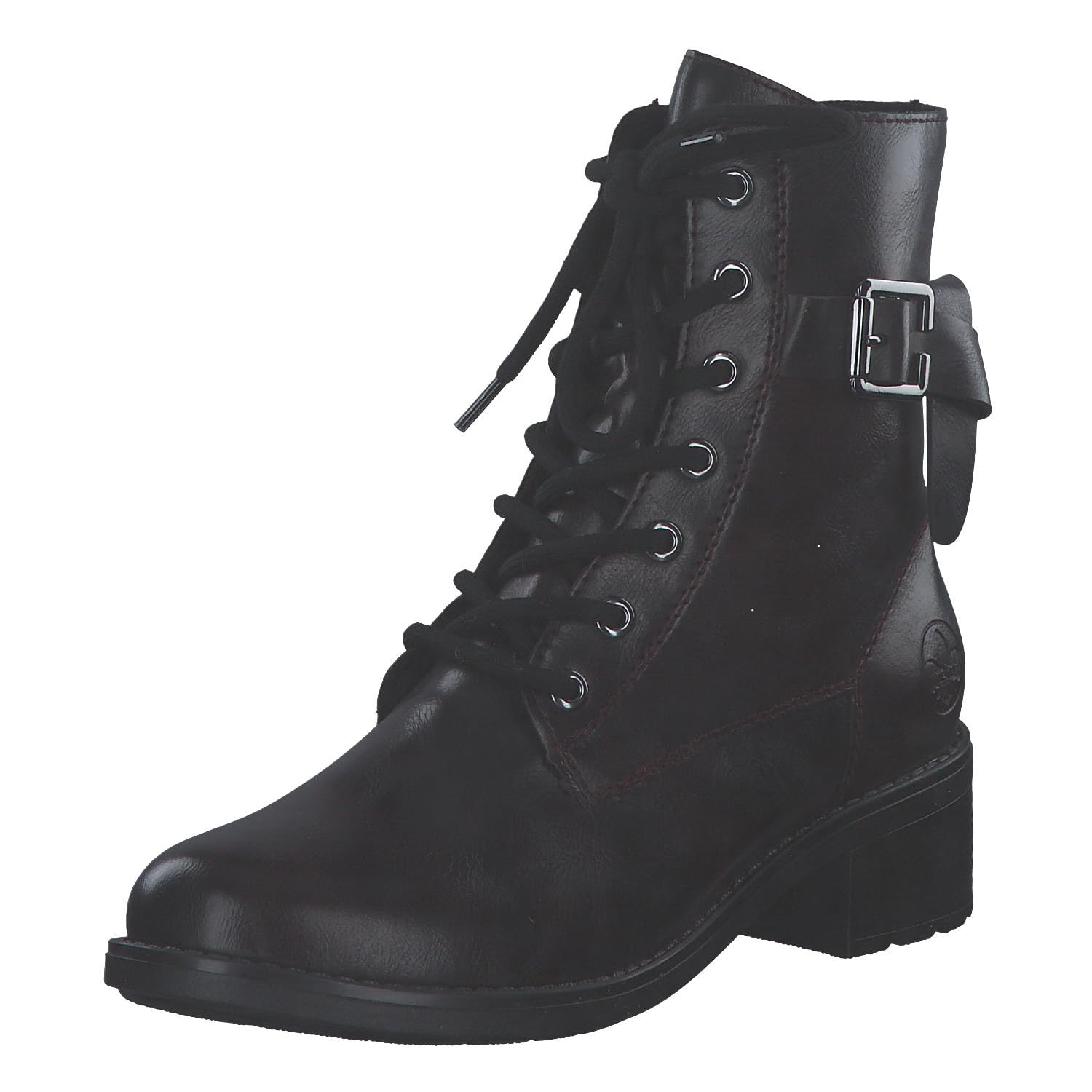 Rieker Women's 75431 Lace-Up Boots, Red, 36 EU, red, 3.5 UK
