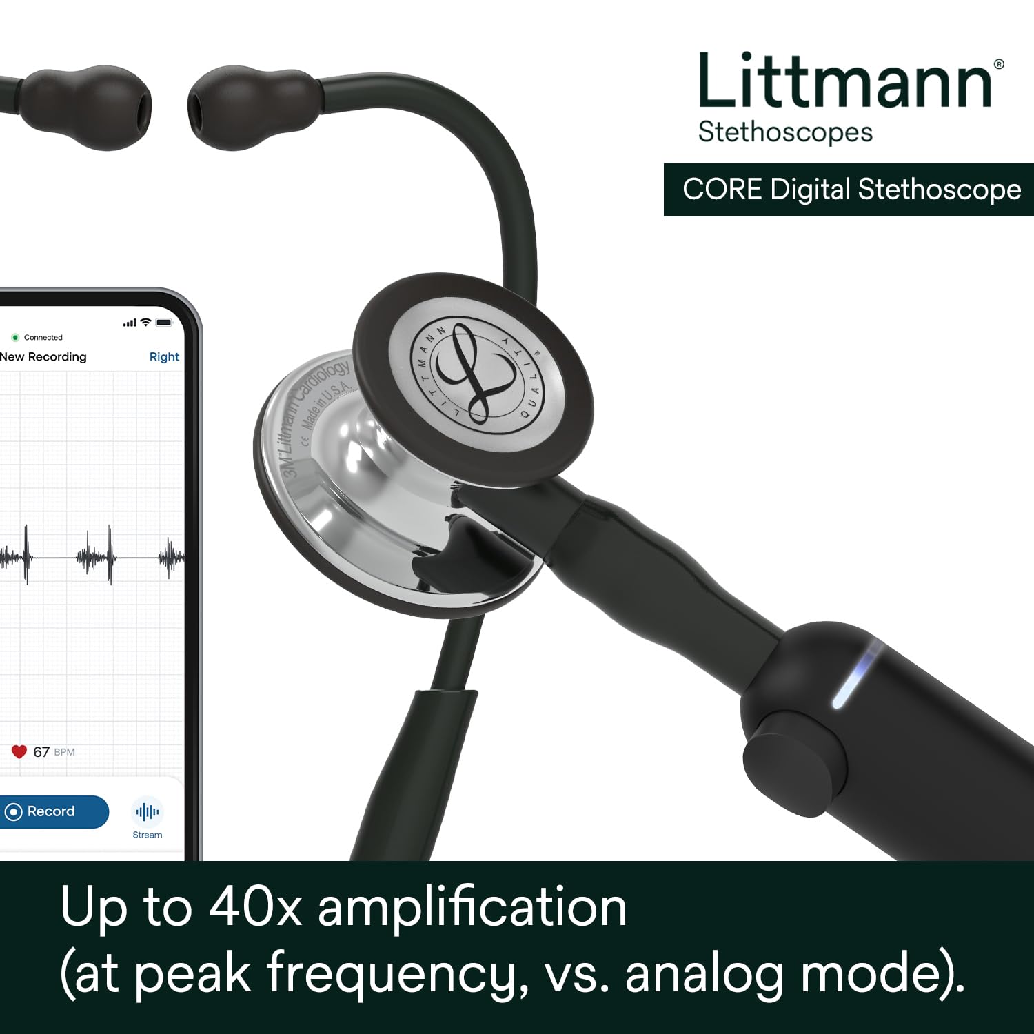 3M Littmann CORE Dijital Stetoskop, Şimdiye Kadarki En Gelişmiş