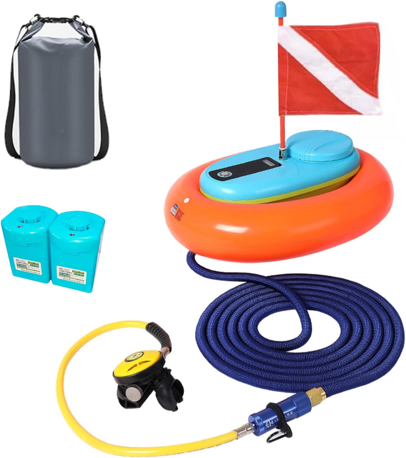 CRONDA Scuba Mini, Replaceable Battery Diving Ventilator