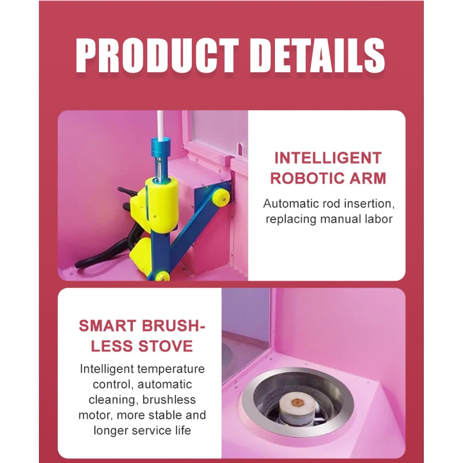 Commercial Automatic Cotton Candy Machine – Unmanned Vending Unit with Smart Temperature Control, Anti-Pinch Door & 8KG Capacity, Perfect for Scenic Areas & Tourist Attractions