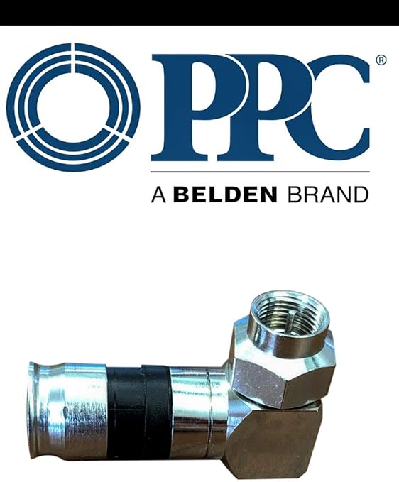 RG11 FConnector 90° Right Angle PPC Belden EX11RAFM RG11
