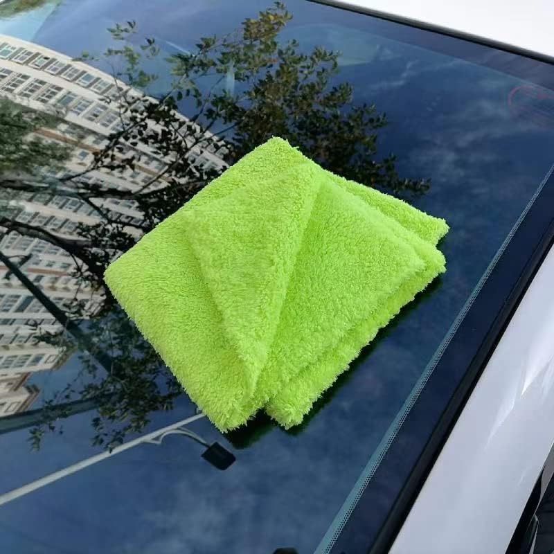 Miniatura 7 de LZ Toallas de microfibra para automóvil, paño de limpieza de microfibra, toalla de pulido de detalles de lavado de automóvil, toalla de secado para