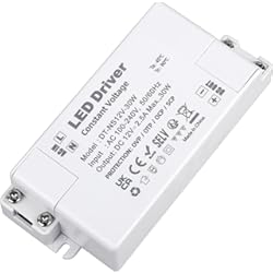 VARICART Alimentatore LED 12V 30W, Trasformatore AC 110/220V a DC 12V 2.5A, Tensione Costante Driver Convertitore, Bassa Tensione Interruttore Trasformatori, per illuminazione lampada LED Striscia LED