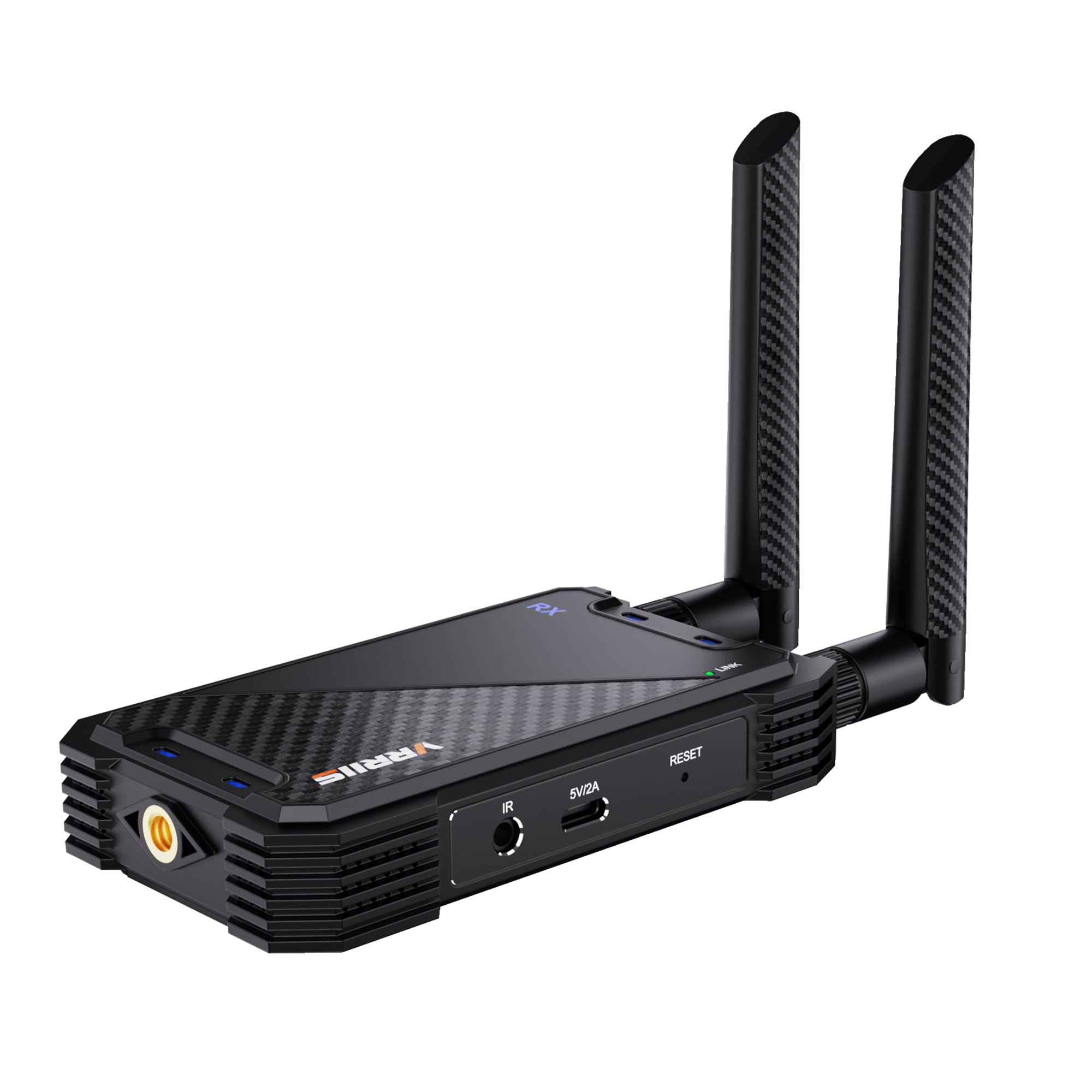 Wireless HDMI Receiver,Receiver Only,1300FT Wireless HDMI Extender Kit with Loop Out,1080P Full HD for Streaming from DSLR,Laptop,Setop Box to TV/