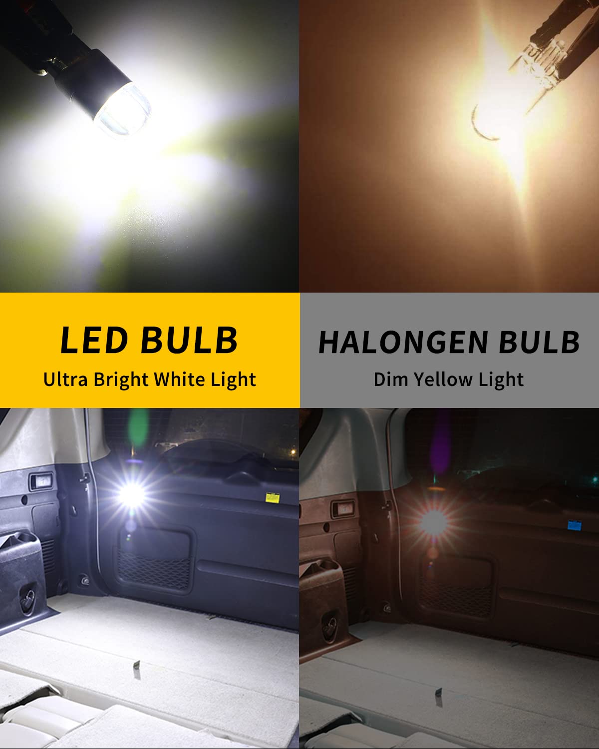2 Luces Laterales W5w T10 501 De Xenón, 4 Led, Color Blanco, | Meses
