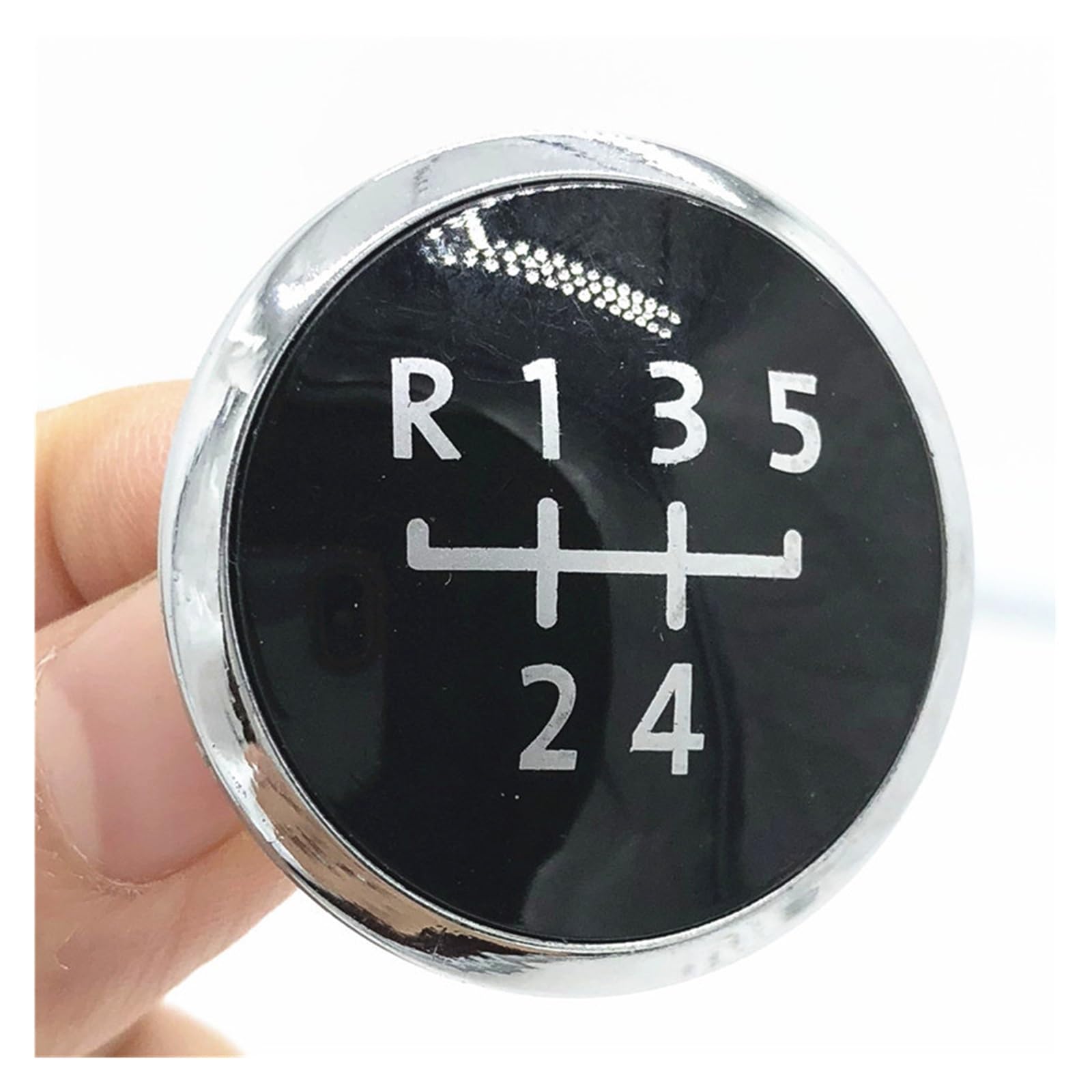 Glblpexelr 5 Speed Black Cap For Vw Transporter T5 T5 1 T6 Gp 2003-2019 Gear Shifter Knob Style