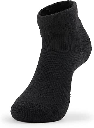 Thorlos Unisex XJ Maximum Cushion Running Crew Socks White & Navy Size X-Large - View #12