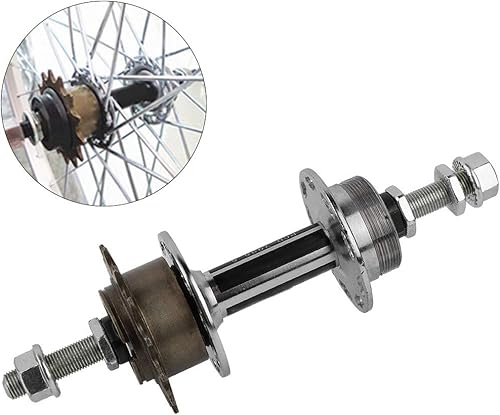 Miniatura 3 de RiToEasysports Eje trasero del buje, reemplazo universal del casete del cubo de la rueda trasera de 36 agujeros