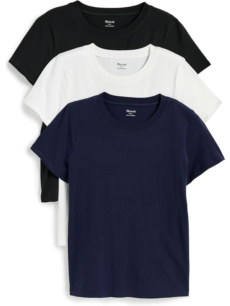 Black Madewell Northside Crew Tee 3-Pack
