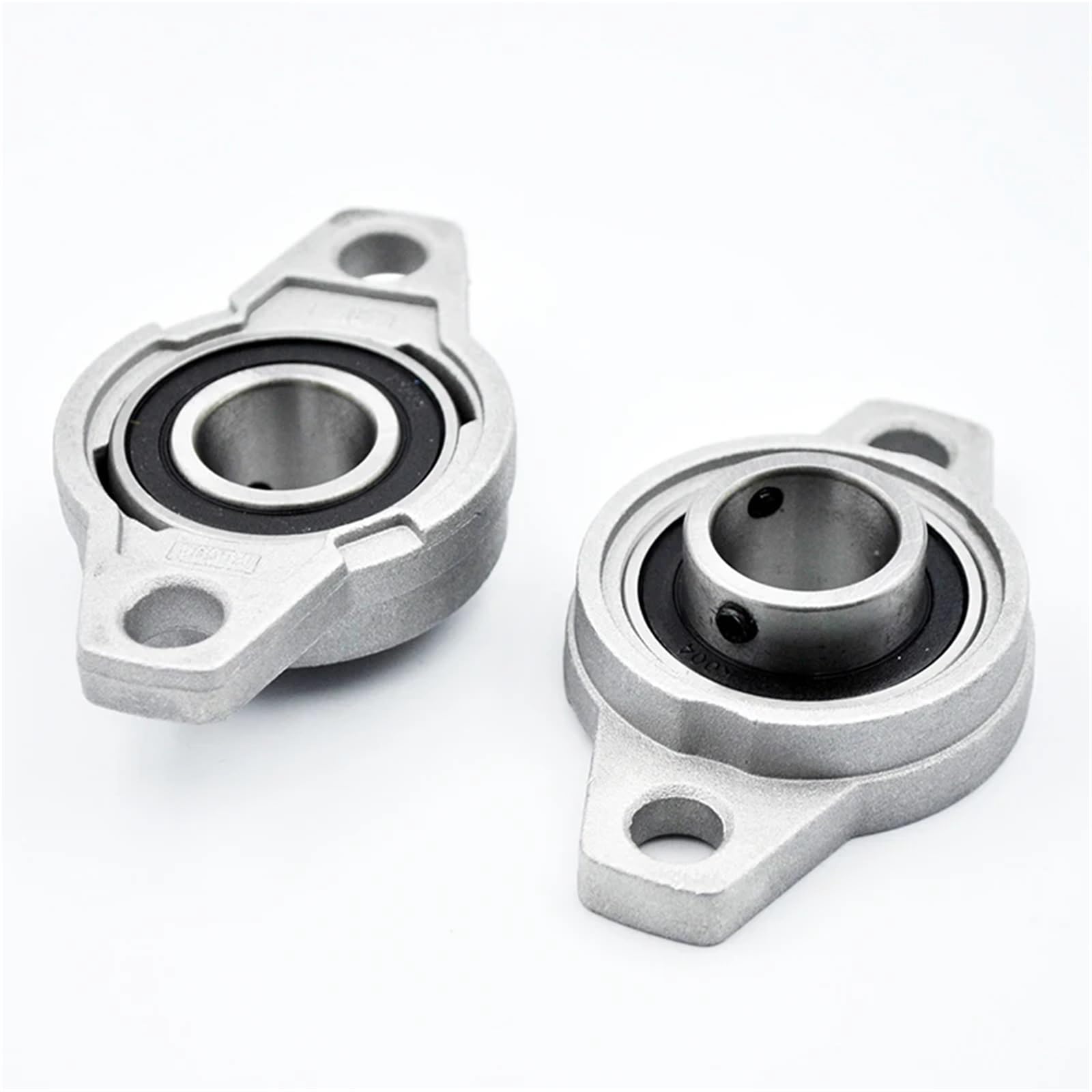 Cojinete KFL004 de 20 mm, de aleación de zinc, con cojinetes de bloque de almohada y diámetro interior de 20 mm, mini rodamientos pequeños (2 unidades)