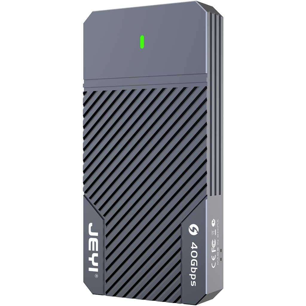 Amazon.co.jp: JMT USB 4.0 SSDエンクロージャ 40Gbps M.2 NVMe 2280
