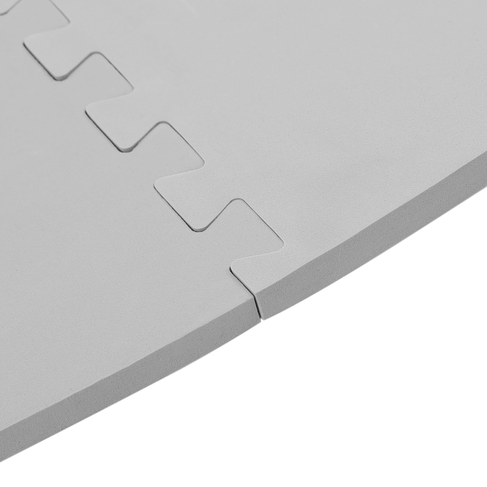 Tapis de protection de sol - Diamètre : 196 cm - En EVA - Tapis puzzle - Pour piscine et jacuzzi - Protection du sol - Gris