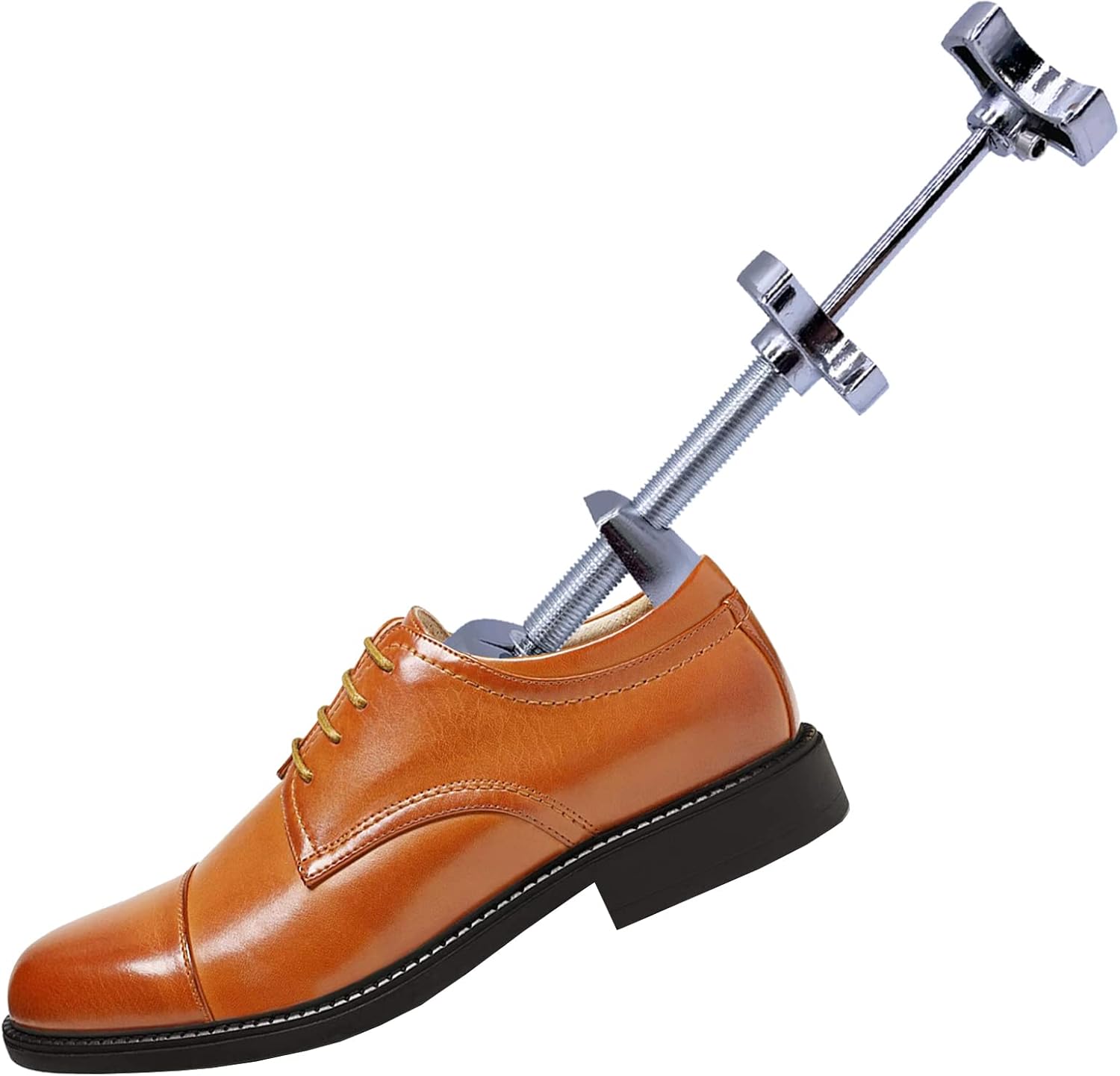 Professional Metal Shoe Stretcher Men USA Size 5-12 (EU 39-46) Flat Shoes Tree 2-Way Adjustable Wide Width Length Expander Double Shaft