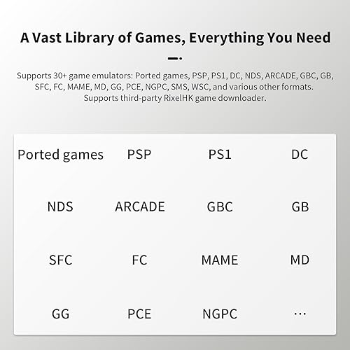 Miniatura 4 de RG34XXSP Retro consola de juegos portátil Linux 3.4 pulgadas IPS pantalla 720* 480 5000+ juegos clásicos 64G tarjeta RG 34XXSP consola de juegos