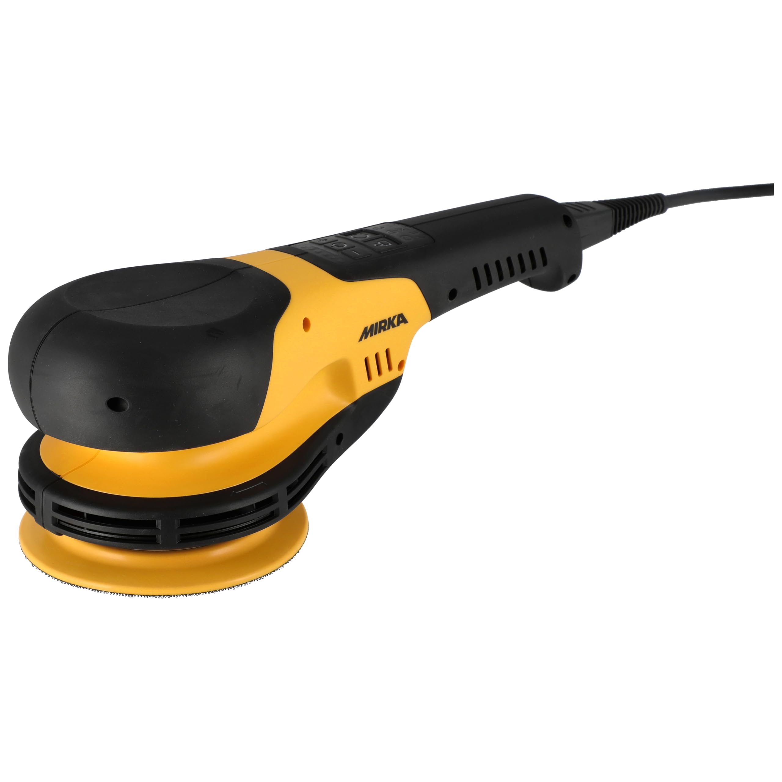 Mirka Polaros - Pulidora rotativa de 150 mm de diámetro, ideal para el tratamiento de vehículos, aplicaciones marinas, carpintería y muebles y procesamiento de vidrio