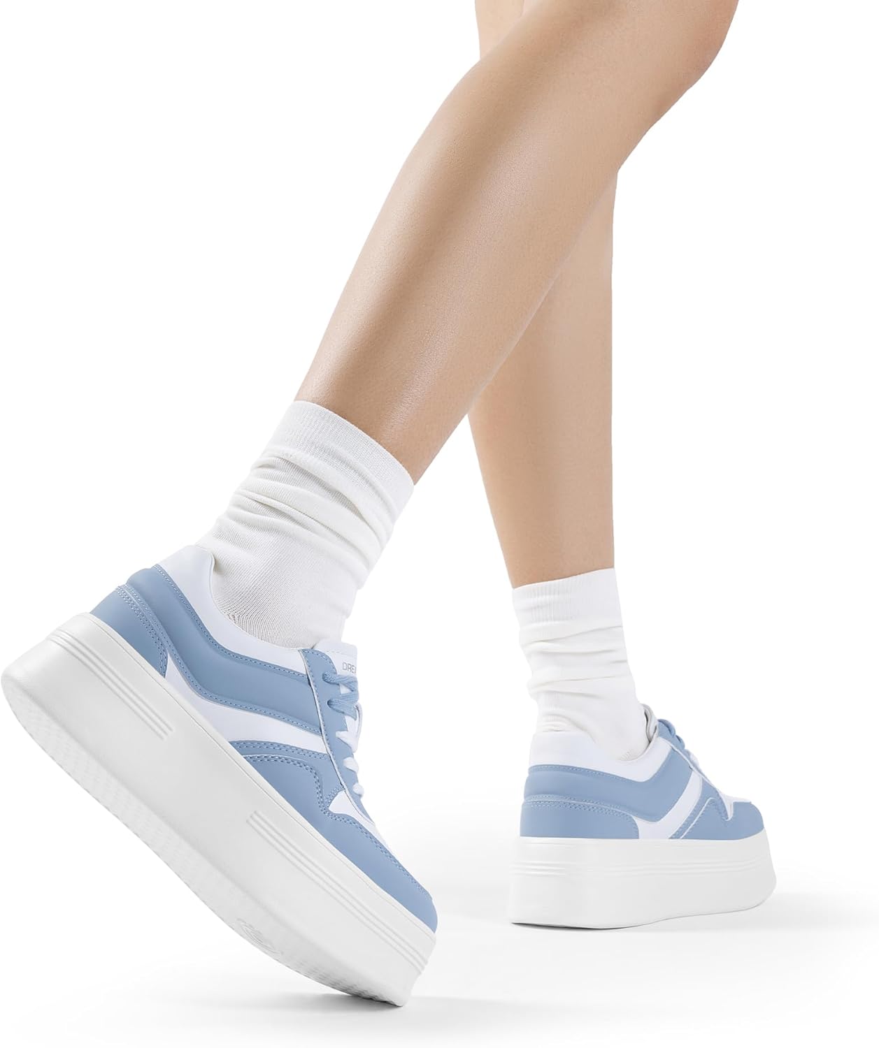 DREAM PAIRS Women's Platform Casual Sneakers - Image 2