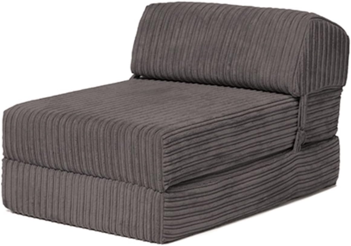 Loft 25 Futon Pliable Jumbo Cord Single ZBed Matelas Sofa Sleepover